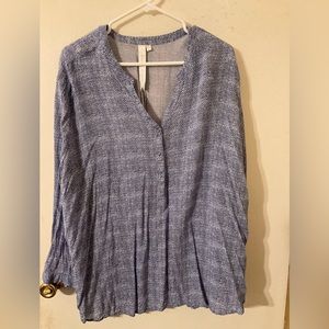 4 ladies blouses, first 2 are 2X and  both from Macy’s